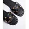 Stud Strap Mules