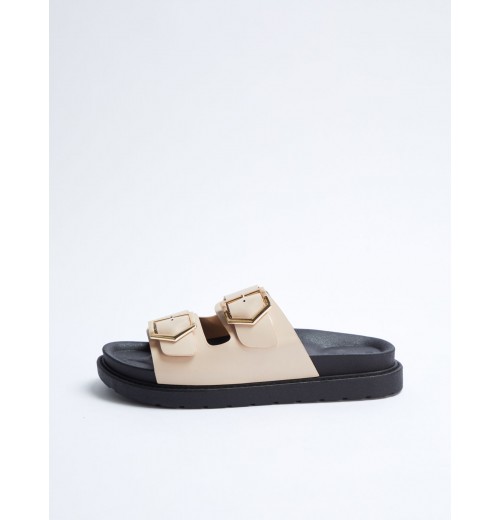 Double Buckle Sandals